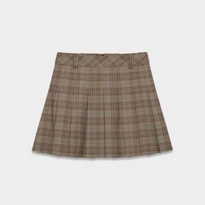 Aritzia Sunday Best Olive Micro Skort size 14